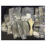 Variety sized zip ties/cable ties