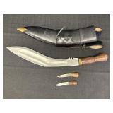 British India Kukri Gurkha Fighting Sword