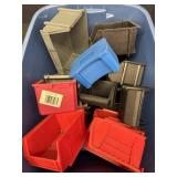 Variety of Plastic Organizing Bins