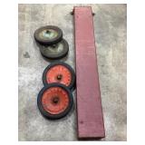 Jacobsen Lawn Queen Wheels, lawn mower wheels &