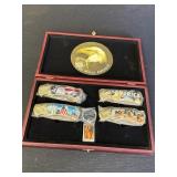American Patriotic Folding Pocket Knife Collection