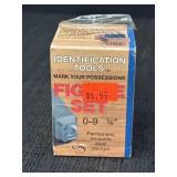 ID Tools 1/8' Number Set Steel Stamps