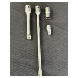 2 Bonney extension bars & socket, Craftsman