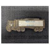 Brass Truck knife W-M  1 blade w/ bottle opener