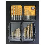 Craftsman Quick Start drill bit set & misc drill