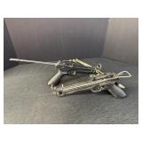2 cross bow pistols - both missing parts.  One is