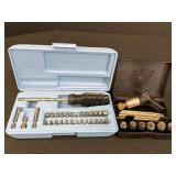 2 screwdriver sets in cases -Pachmayr 31-piece