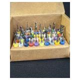 50 pc carbide micro drill bits