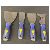 4pc Drywall Taping Knife & Putty Spackle Tools