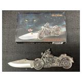 440 Stainless steel blade folding pocket knife