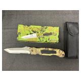Frost Cutlery Tree top camo series folding knife