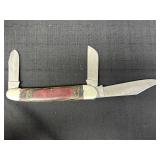 Frost Cutlery jumbo 3 blade folding knife w/