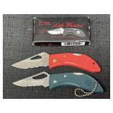 (2) Frost Cutlery little whitetail pocket knife