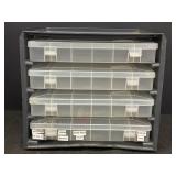 Plano small parts tool/tackle box w/ 4 removable