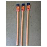 (3) Outers full length tick tool bore cleaner tool