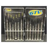 (2) GTV precision screwdriver sets