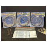 Portland saw bandsaw blade & 12' hacksaw blades,