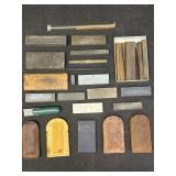 Variety sized knife sharpening stones