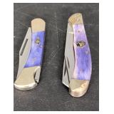 (2) White Tail Cutlery Pocket Knives