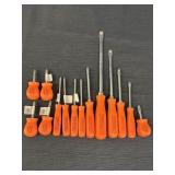 Variety of Pittsburg screwdrivers, Phillips &
