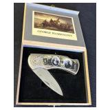 George Washington collector's pocket knife in