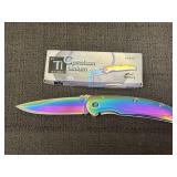 Frost Cutlery Cameleon Titanium pocket knife