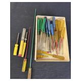 Electronics specialty screwdrivers & unwrapping