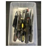 Variety of screwdrivers & flathead screwdrivers