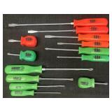 Illinois industrial tool & Grip screwdrivers &