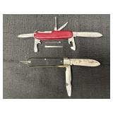 Swiss Army type knife & electricians pocket knife