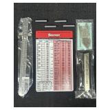 Starrett Decimal Equivalent & Tap Drill Sizes