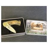 Collectible Wildlife elephant pocket knife in