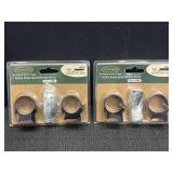 (2) Weaver 1' scope rings quick-detach style
