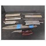 Camillis & Marbles stainless steel knife blades
