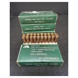 5 China Jing An 7.62 x 39mm Ammunition Cases