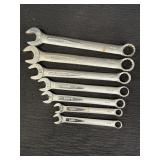 7 Napa SAE combination wrenches