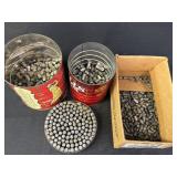Cast lead bullets, variety,  for reloading