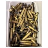 Variety of reloading brass casings, unprocessed w/