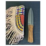 7in blade double edged dagger ACC401902 w/beaded
