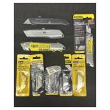 Stanley utility knives w/ replacement blades
