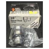 Black&Decker 3/8 geared chuck with key