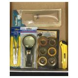 Makita battery holster, diamond tweezers,