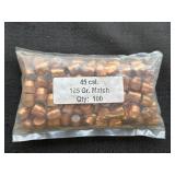 45 caliber copper reloading ammunition