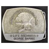 North American Hunting Club Life Member Belt