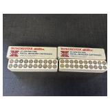 2 Winchester 20 center fire 45 auto pistol &