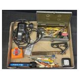 Assorted small hand tools - mini flathead