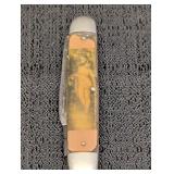GRC pocket knife w/ celluloid handles 2 blades