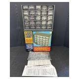 25 Drawer Storage Cabinet & Assortment of