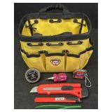 McGuire-Nicholas Tool bag, tape measures, utility