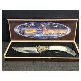 Joker Decorative Pocket Knife Black & Handle Box
